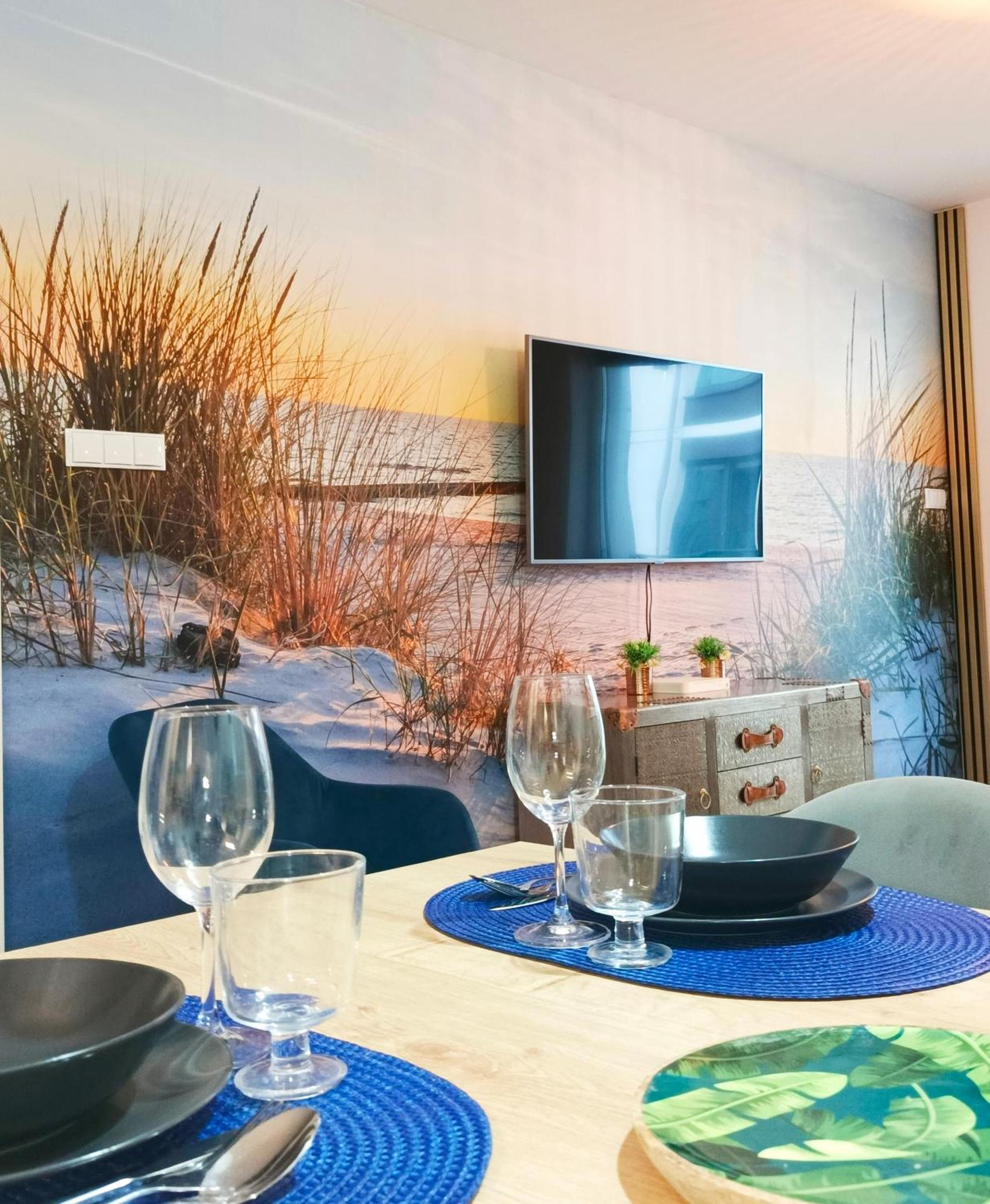 Apartament Z Wellness Nadmorskie Tarasy Kołobrzeg Buitenkant foto