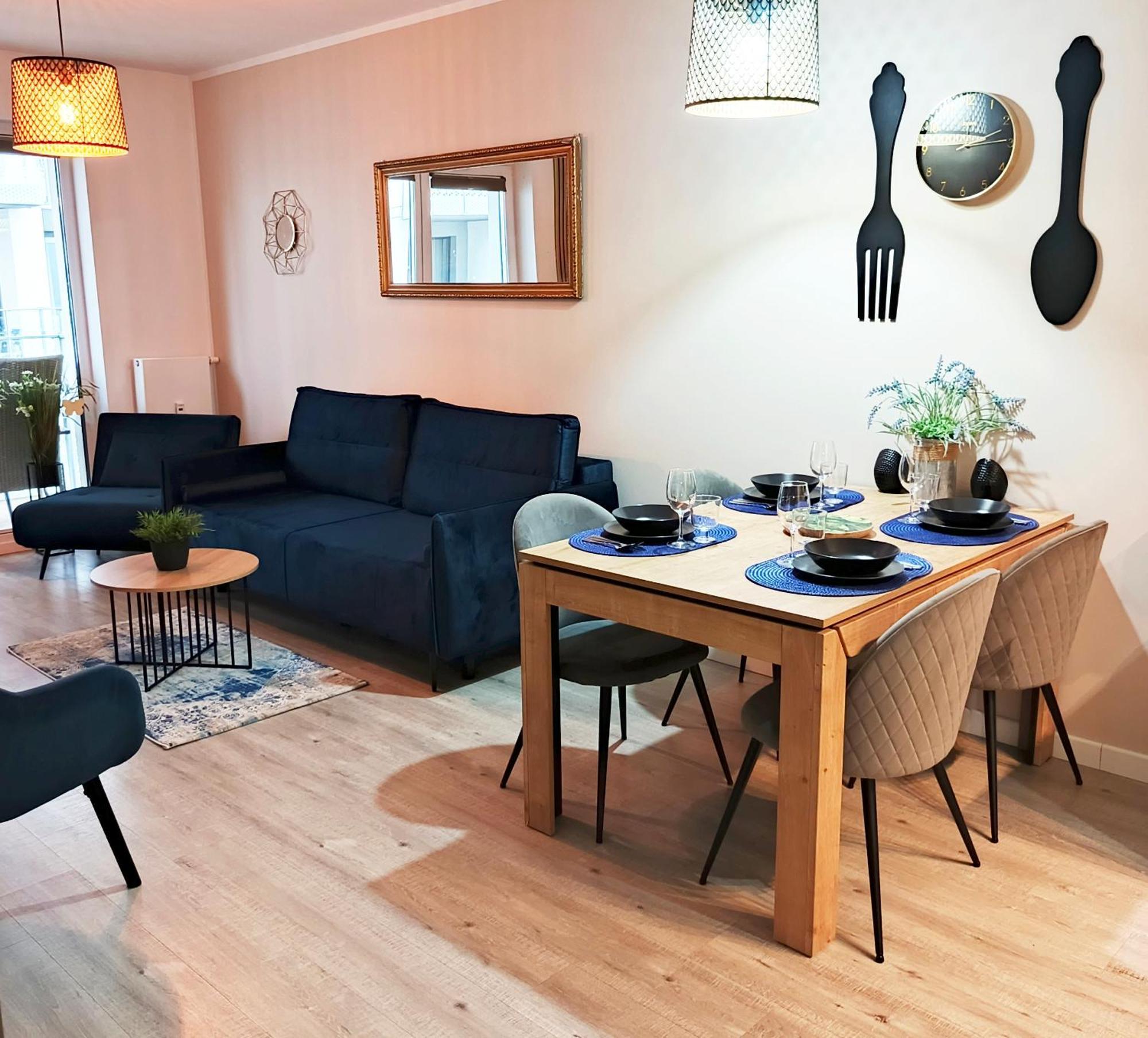 Apartament Z Wellness Nadmorskie Tarasy Kołobrzeg Buitenkant foto