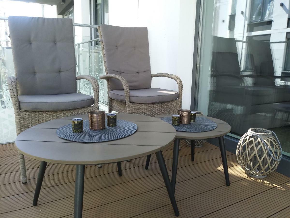 Apartament Z Wellness Nadmorskie Tarasy Kołobrzeg Buitenkant foto