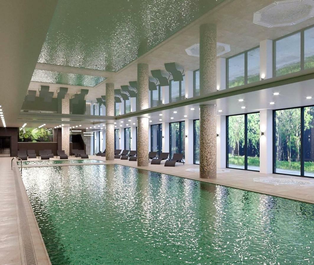 Apartament Z Wellness Nadmorskie Tarasy Kołobrzeg Buitenkant foto